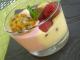 Bavarois Passion et panna cotta assortie