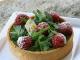 Tartelettes pistache framboise et .... roquette. Ciel, une tarte folle de Thierry Mulhaupt!!