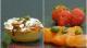 Clafoutis abricots, coulis fraise rhubarbe, abricots fruits de la passion confits.. Dérive autour de Guy Lassausaie!