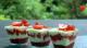 Verrines fraises huile d'olive 