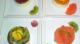 Mousses mascarpone acidulées aux fruits de saison