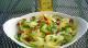 Salade de courgettes multicolores