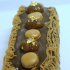Bûche marrons, poires, vanille