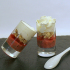 Verrine Rhubarbe estragon espuma Ivoire
