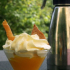 Dessert orange melon Grand Marnier Espuma au calisson