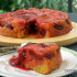 Gâteau acidulé aux prunes rouges