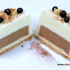 Mousse ivoire orange coeur praliné