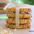 Sablés au fromage frais et aux amandes hachées