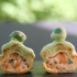 Eclairs salés truite wasabi