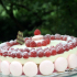 Entremets framboise passion