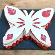 Le Papillon comme un fraisier