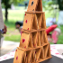 Le Château de cartes en biscuits