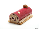 Bûche Roulée Cassis Marron