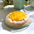 Tarte dacquoise mangue passion