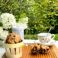 Scones au pépites de chocolat de Camille Perrotte