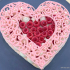 Coeur arabesque macaron