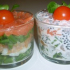 Verrine du placard saumon légumes