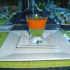 Gaspacho au concombre et tomate