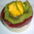 Mousses mascarpone aux fruits de saison