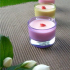 Panna cotta à la rose et à la violette
