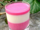 Panna cotta rose litchi en verrine