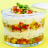Tiramisu de tomates comme un tartare