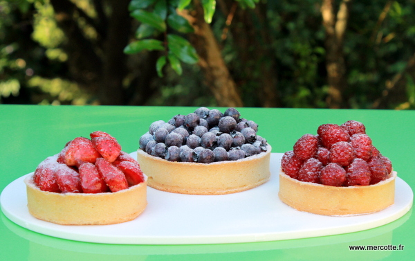 Mini Tartelettes aux fruits - Recette facile 