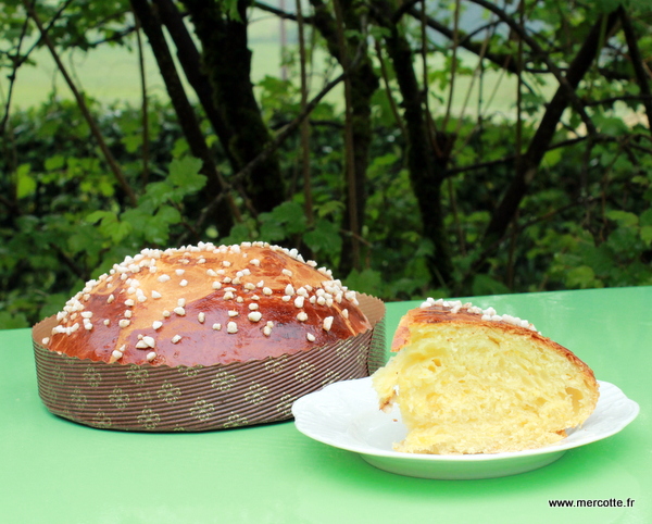 Brioche ronde - 400 g - La Bouchée De Pain 