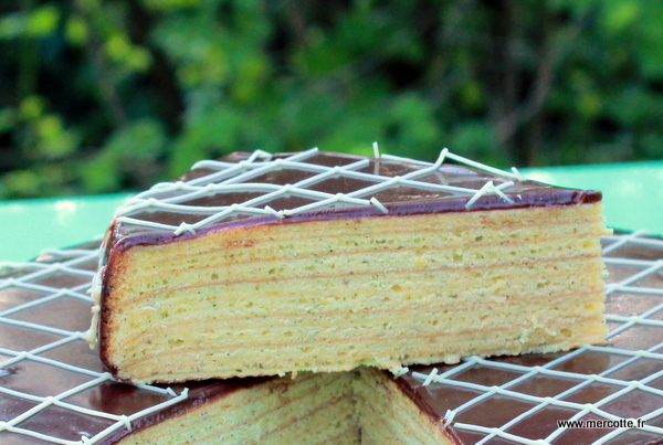 La Schichttorte Ou Gateau De Crepes Seconde Epreuve Technique Du Meilleur Patissier Saison 4 La Cuisine De Mercotte Macarons Verrines Et Chocolat