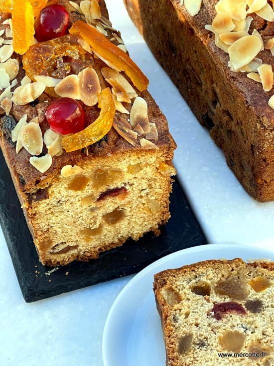 Cake aux fruits confits de Pierre Hermé, classique certes mais