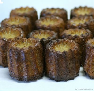 Recette Mini cannelés